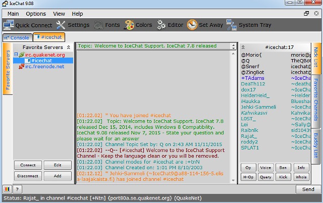 mIRC 7.73 download the new for mac